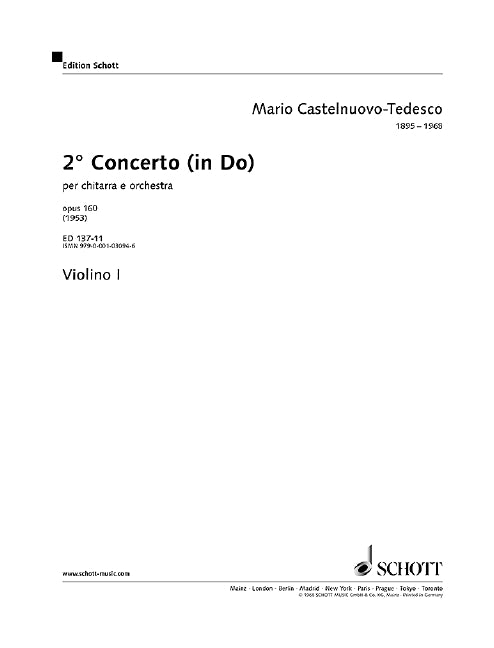 2. Concerto in C op. 160 [violin I]