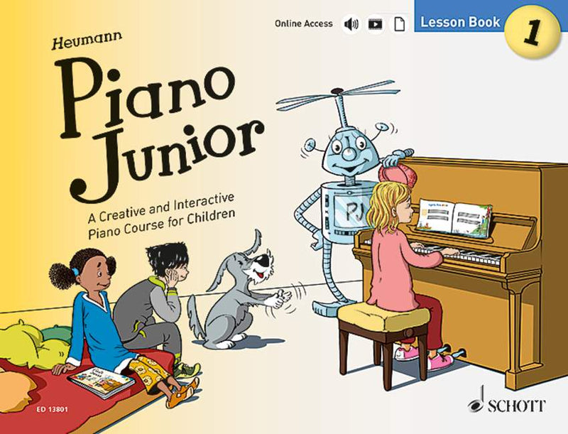 Piano Junior: Lesson Book 1, vol. 1