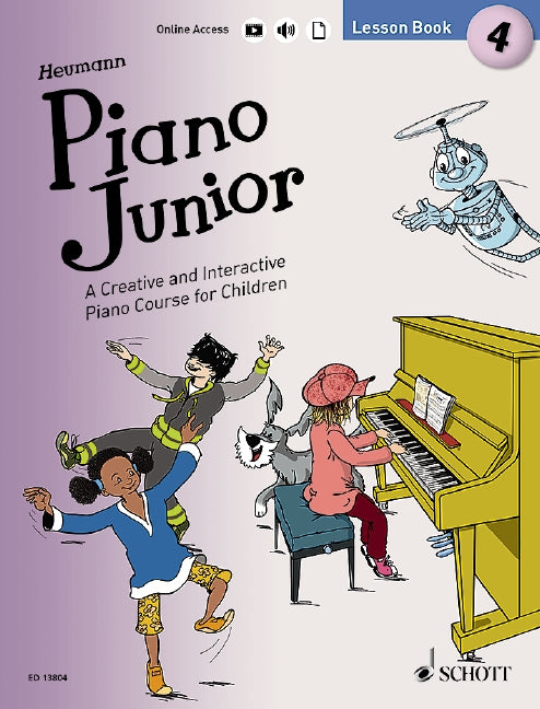 Piano Junior: Lesson Book 4