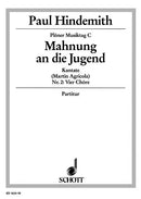 Plöner Musiktag: Kantate C: Mahnung an die Jugend, sich der Musik zu befleißigen [score, part 2]