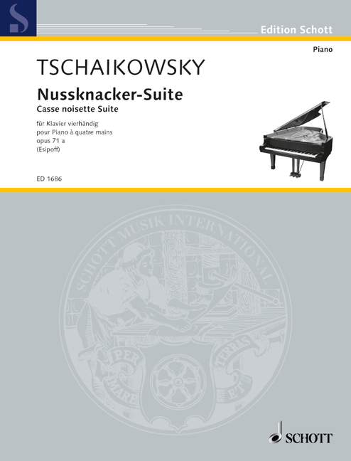 Nussknacker-Suite op. 71a [piano, 4 hands]