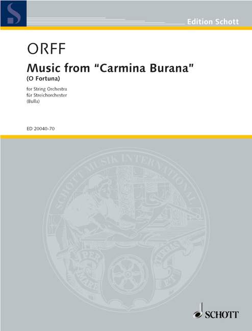 Music from Carmina Burana (O Fortuna)