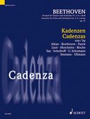 Cadenzas for the Concerto for Piano and Orchestra No. 3 c minor op. 37, 1. movement by Ludwig van Beethoven