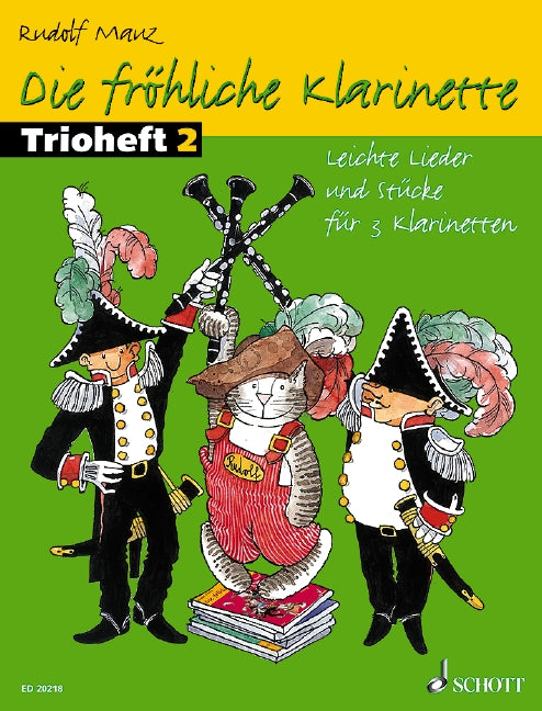 Die fröhliche Klarinette: trios, book 2