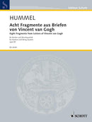 Acht Fragmente aus Briefen von Vincent van Gogh op. 84