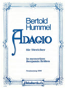 Adagio für Streicher op. 62a