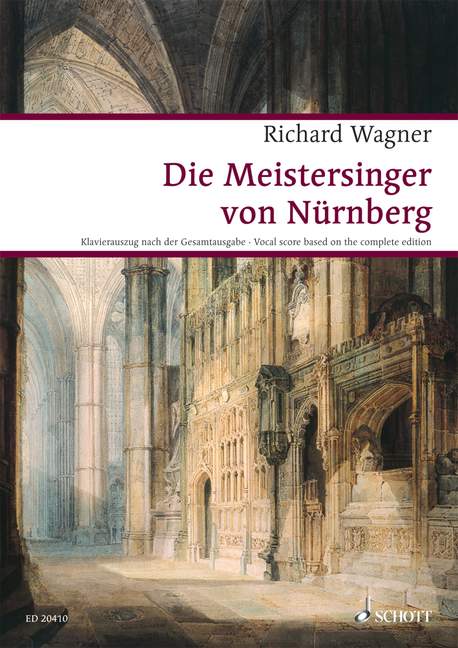 Die Meistersinger von Nürnberg WWV 96 [vocal/piano score]（ドイツ語）