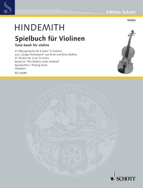 Spielbuch für Violinen