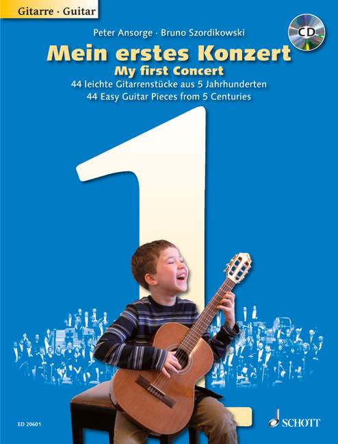 Mein erstes Konzert (guitar) [edition with CD]