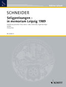 Seligpreisungen - in memoriam Leipzig 1989 [合唱楽譜]