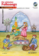 Die schönsten Folksongs (1-2 clarinets) [edition with CD]