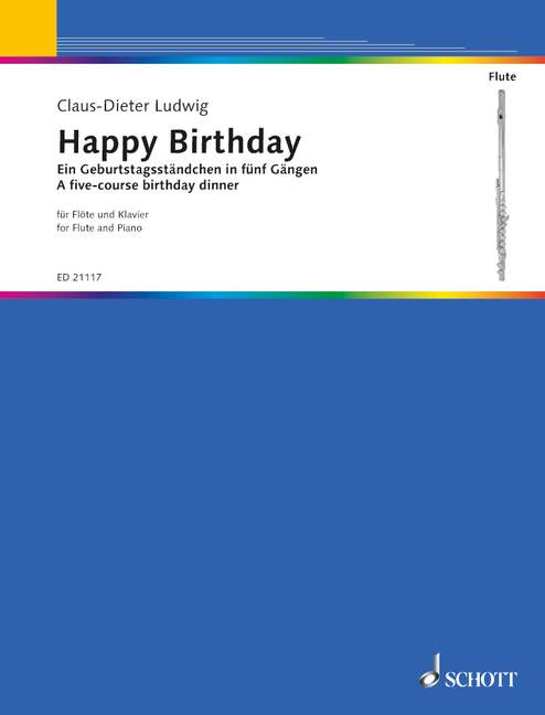 Happy Birthday [clarinet in Bb and piano]