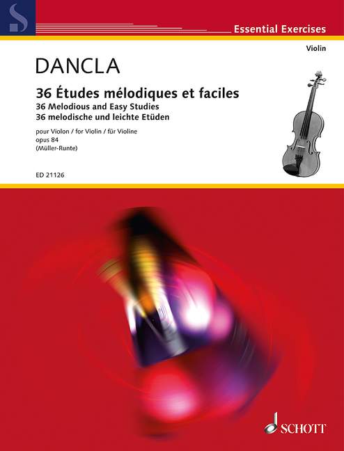 36 Études mélodiques et faciles op. 84