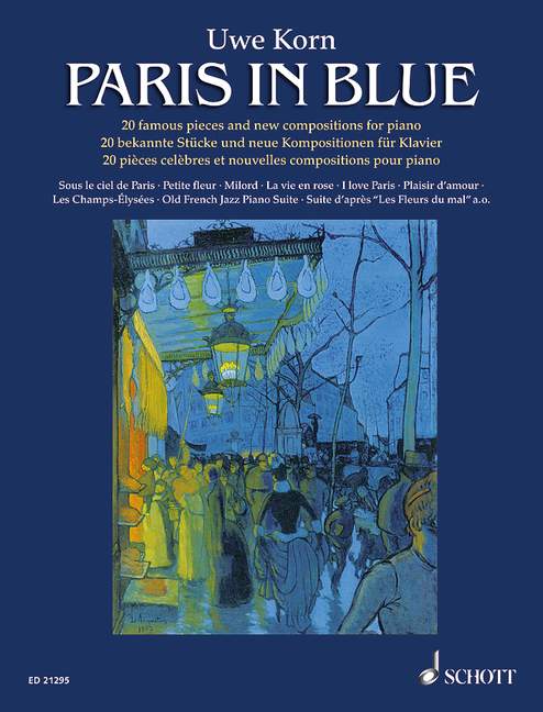 Paris in blue