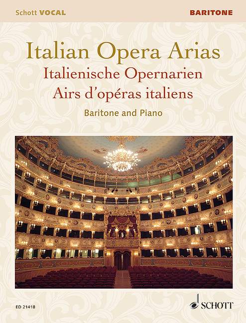 Italian Opera Arias [baritone and piano]