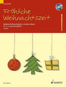 Fröhliche Weihnachtszeit (1-2 descant recorders) [edition with CD]