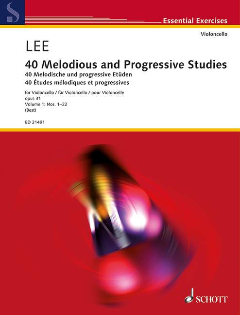 40 Melodious and Progressive Studies op. 31, vol. 1