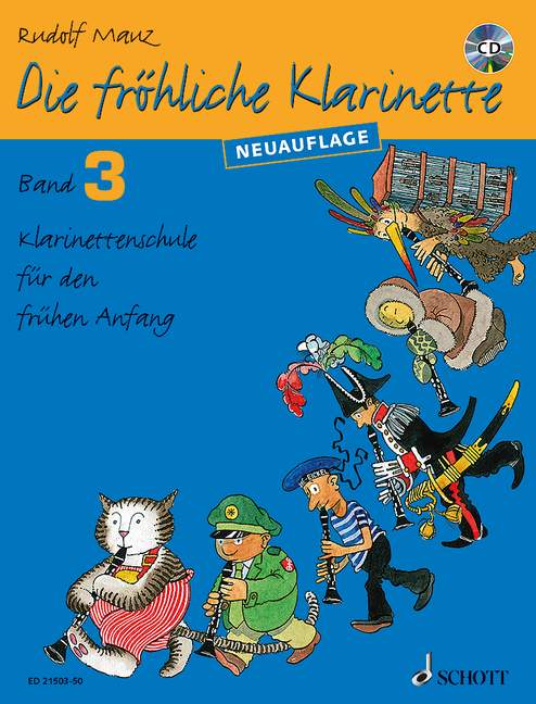 Die fröhliche Klarinette, vol. 3 [method with CD]