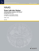 Zum Lob der Natur op. 81/2 [score]