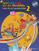 Spiel und Spaß mit der Blockflöte, vol. 2 [edition with CD]