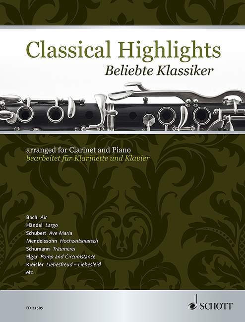Classical Highlights [clarinet in Bb and piano]