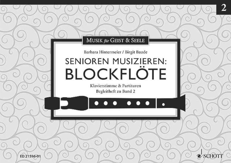 Senioren musizieren: Blockflöte Begleitheft zu, vol. 2