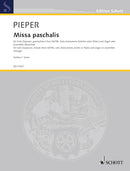 Missa paschalis [full score]