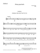 Missa paschalis [violin II part]