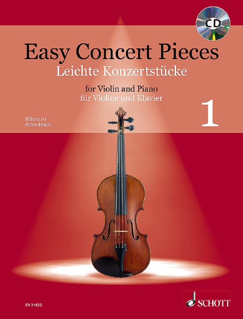 Easy Concert Pieces, vol. 1 [violin and piano]