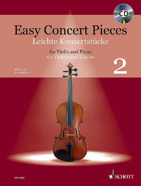 Easy Concert Pieces, vol. 2 [violin and piano]