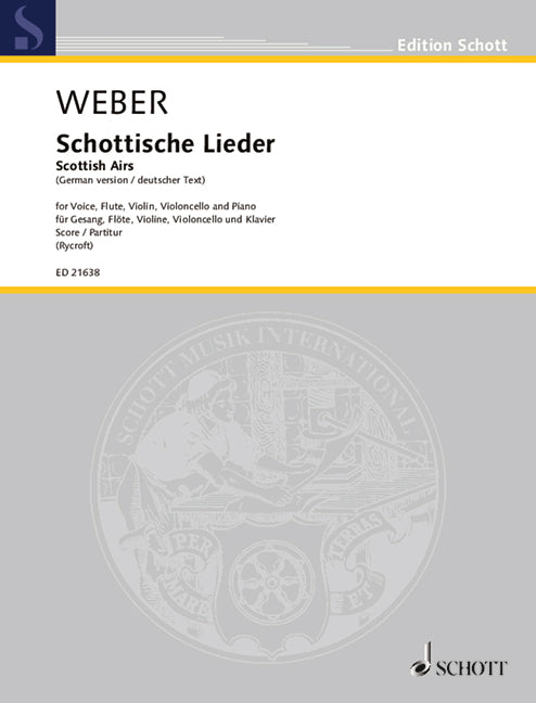 Schottische Lieder WeV U.16 [score]