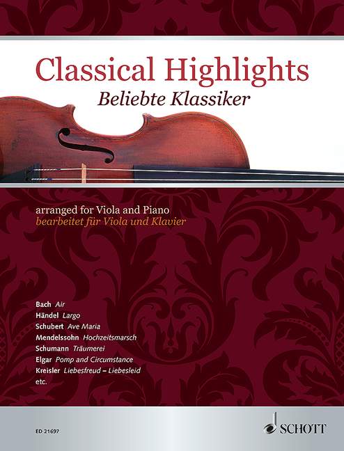 Classical Highlights [viola and piano]