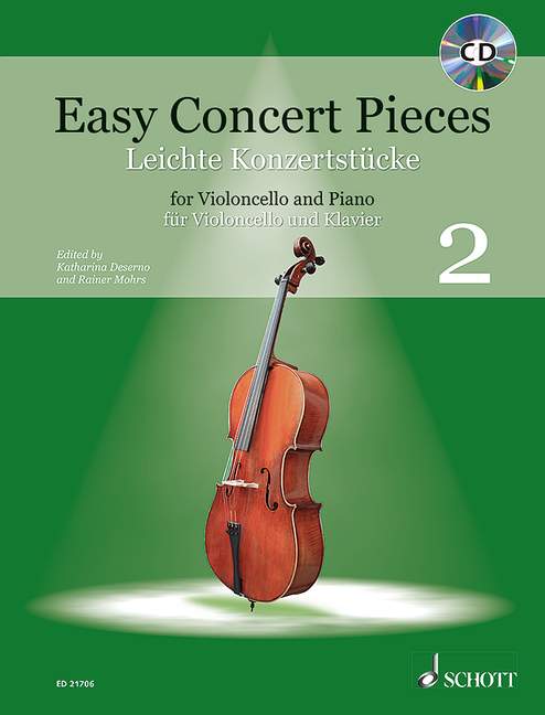 Easy Concert Pieces, vol. 2 [cello and piano]