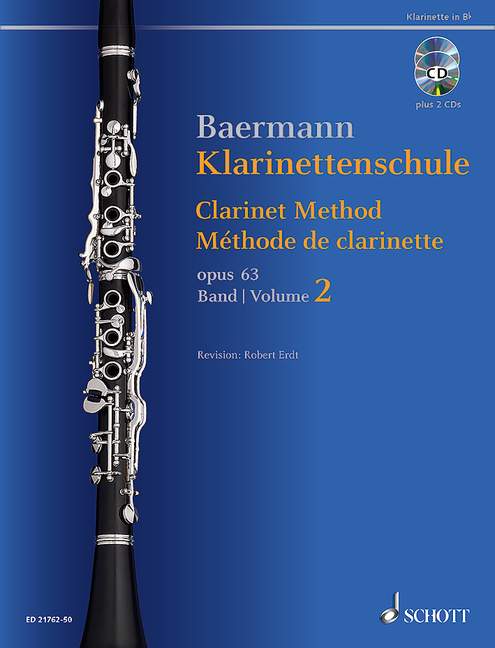 Klarinettenschule op. 63, vol. 2 [edition with 2 CDs]