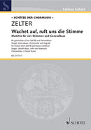 Wachet auf, ruft uns die Stimme [合唱楽譜]