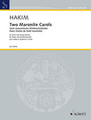 Two Maronite Carols [tenor and string quartet]