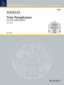 Trois Paraphrases