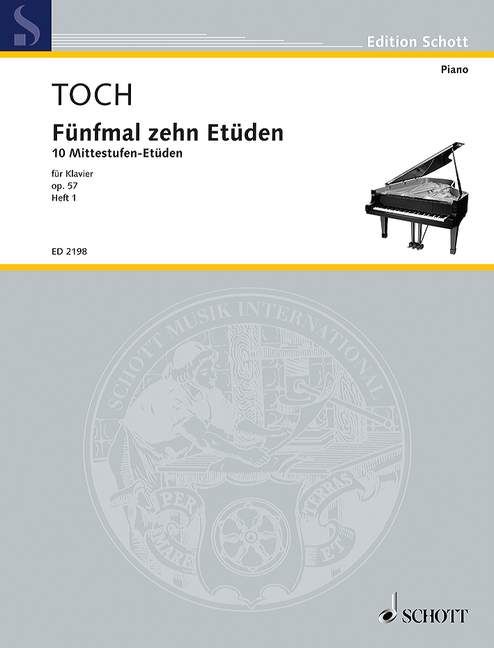 Fünfmal zehn Etüden op. 57, vol. 1