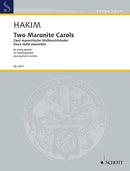 Two Maronite Carols [string quartet]