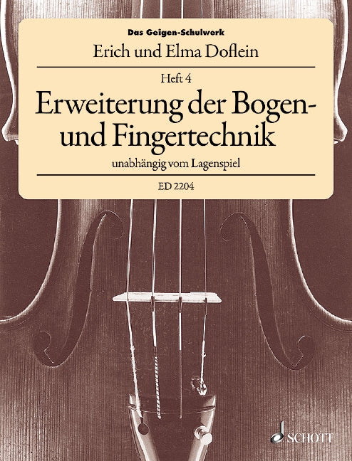 Das Geigen-Schulwerk, vol. 4