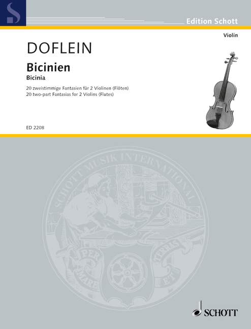 Bicinien [2 violins (flutes, treble recorders)]