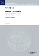 Messe solennelle [合唱楽譜]