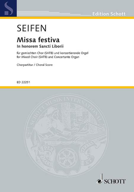 Missa festiva [合唱楽譜]