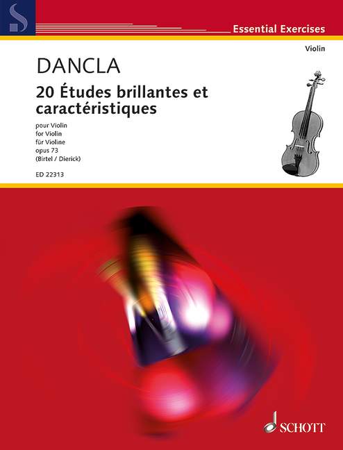 20 Études brillantes et caractéristiques op. 73