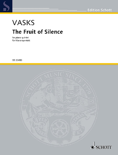 The Fruit of Silence (Piano quintet version) [score and parts]