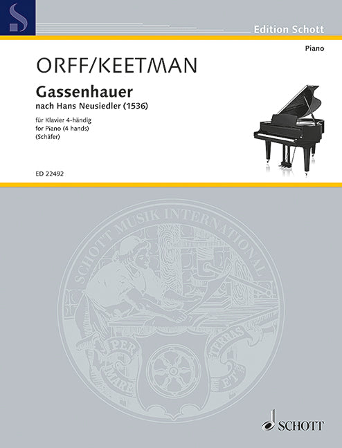 Gassenhauer [piano, 4 hands]