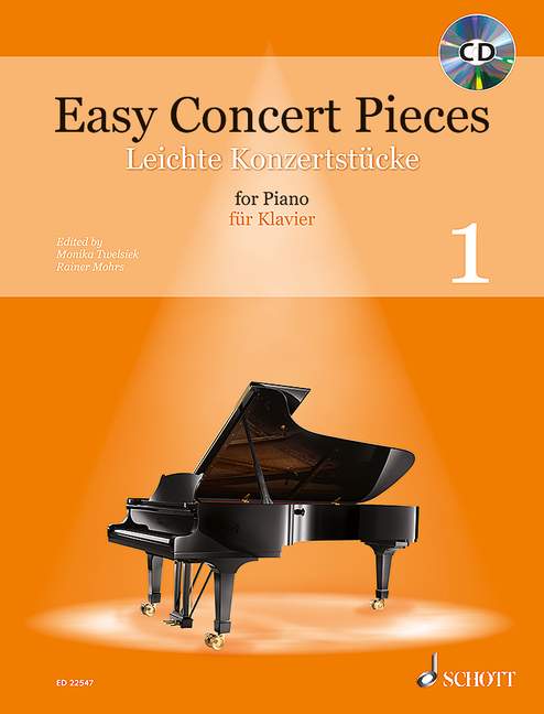 Easy Concert Pieces, vol. 1 [piano]