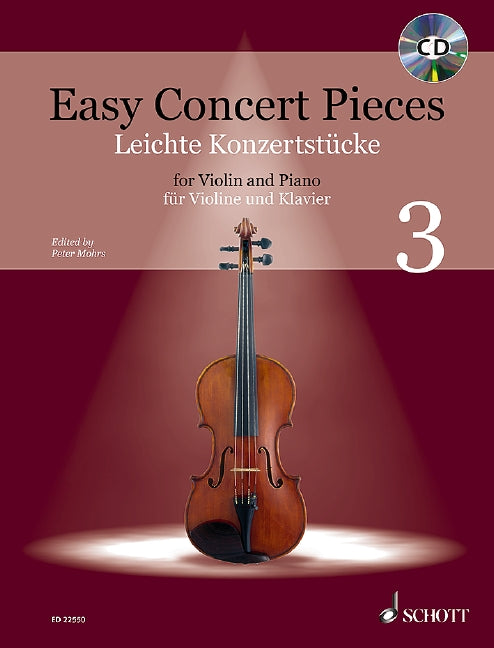 Easy Concert Pieces, vol. 3 [violin and piano]