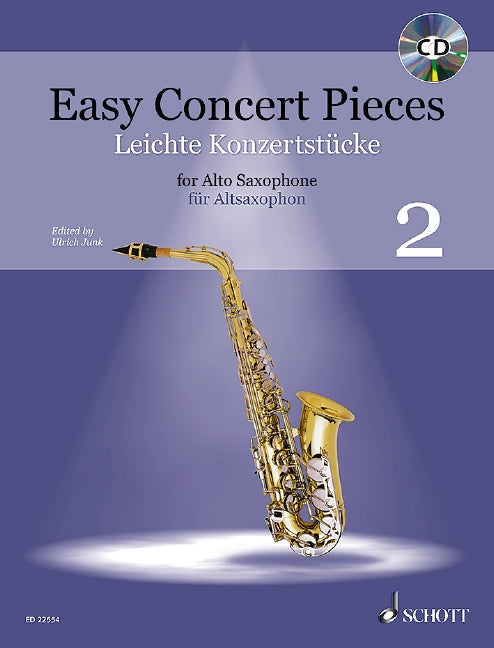 Easy Concert Pieces, vol. 2 [alto saxophone and piano]