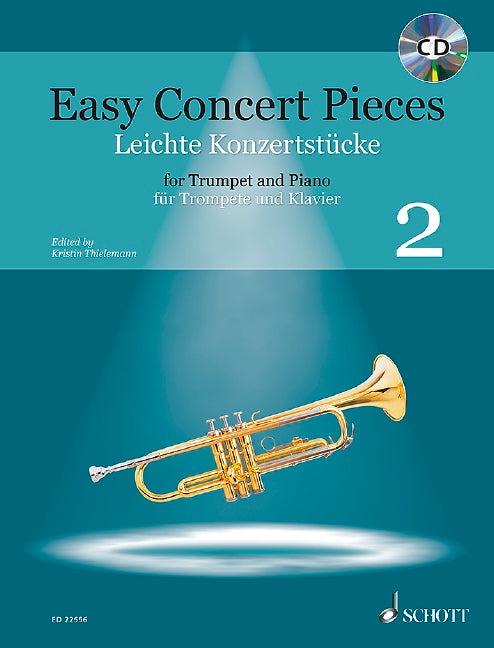Easy Concert Pieces, vol. 2 [trumpet and piano]